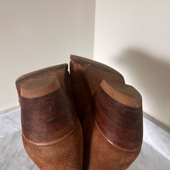 Cobra Rock South Highlands boots in “roughout lager” suede leather, size 7.5. - Picture 3 of 4